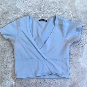Brandy Melville blue amara top.